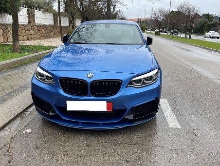 ejemplo BMW M235i unitaria delantera